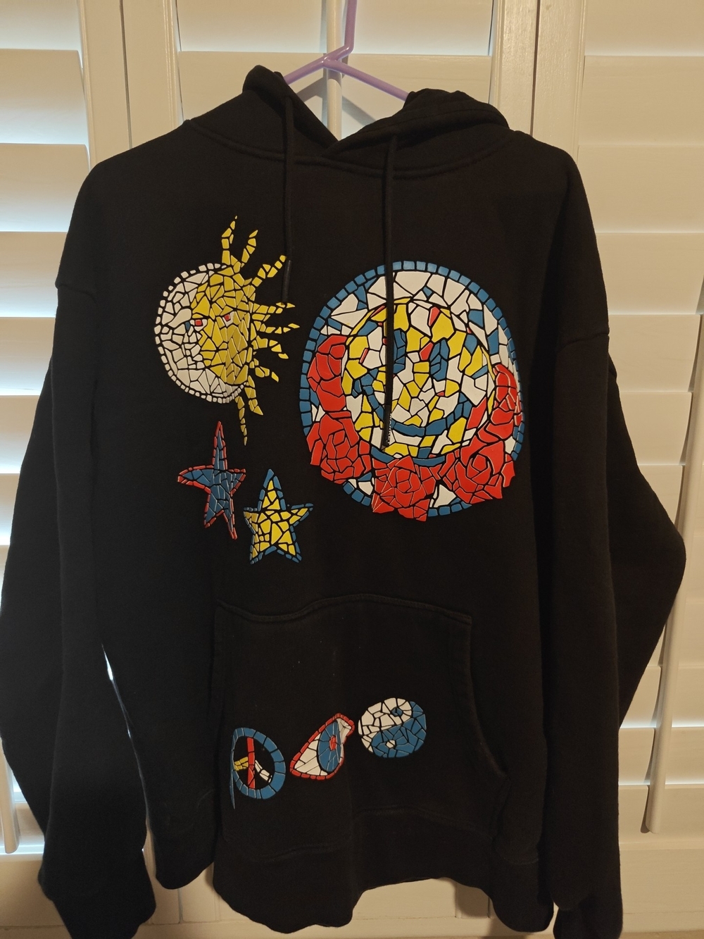 Market Smiley Market Mosaic Hoodie